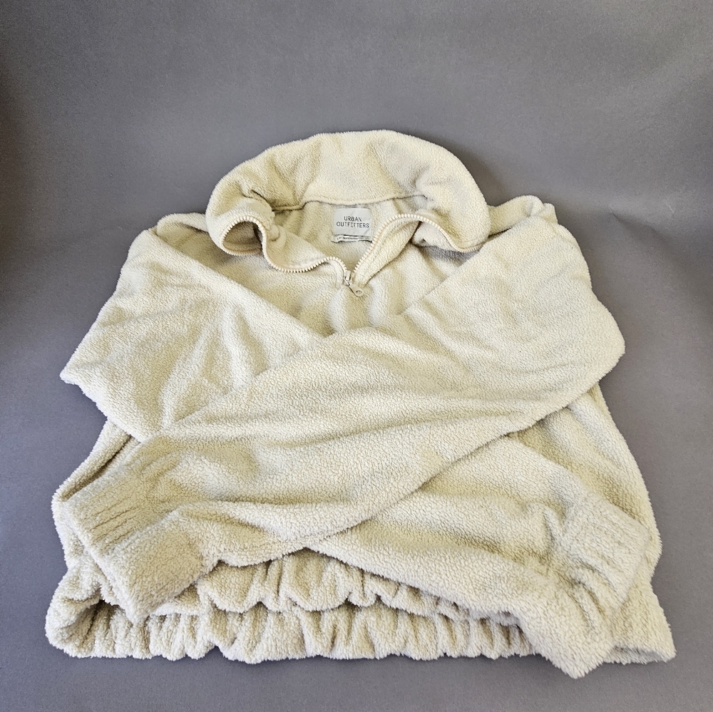 Urban Outfitters Soft Beige Pullover Jacket